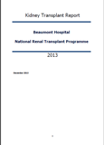 Kidney Transplant Report 2013